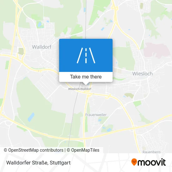 Карта Walldorfer Straße