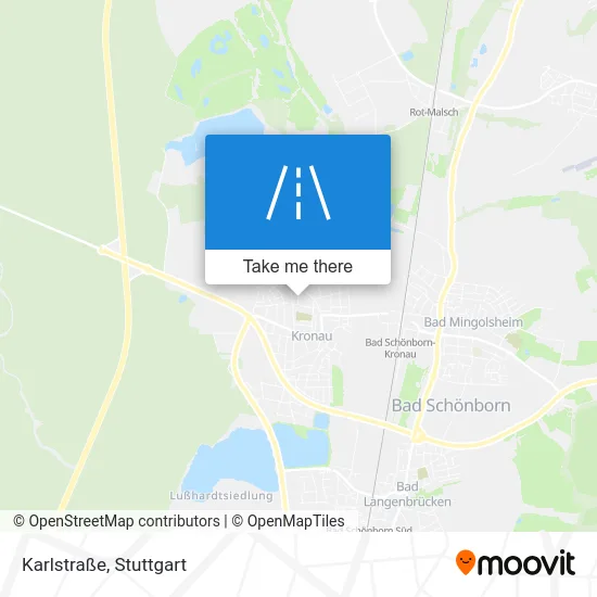 Карта Karlstraße