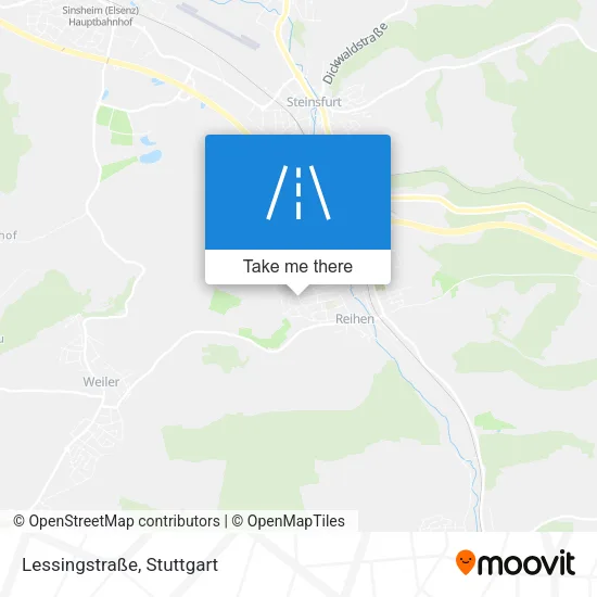 Карта Lessingstraße