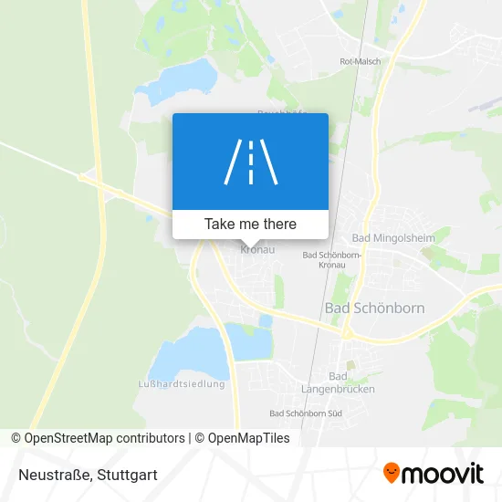 Карта Neustraße