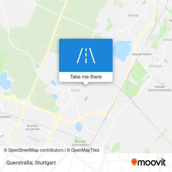 Карта Querstraße