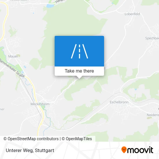 Карта Unterer Weg