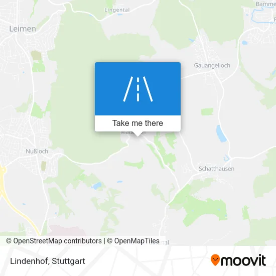 Карта Lindenhof