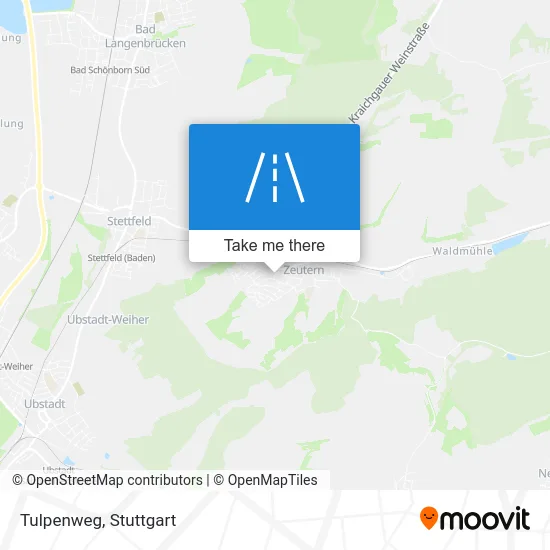 Карта Tulpenweg