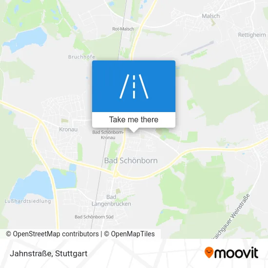 Карта Jahnstraße