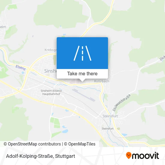 Карта Adolf-Kolping-Straße