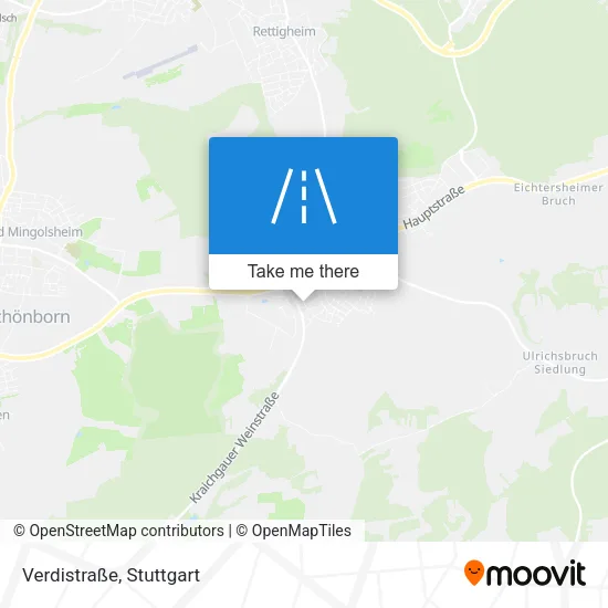 Карта Verdistraße