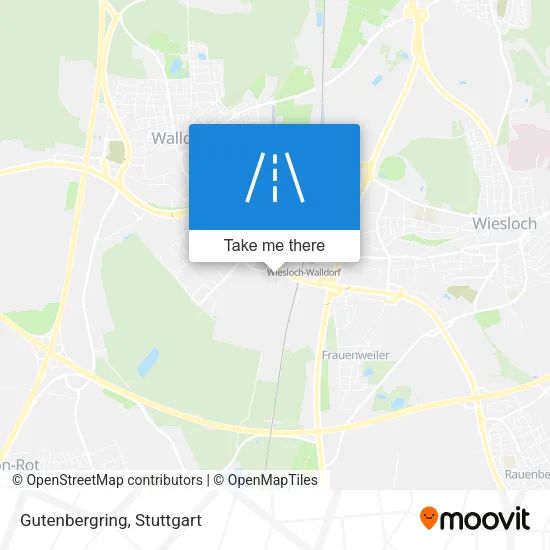 Карта Gutenbergring