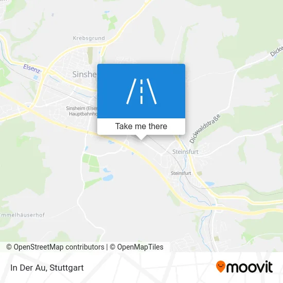 In Der Au map