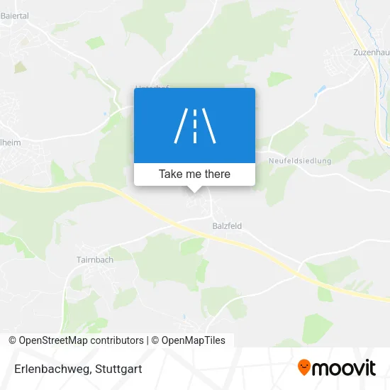 Карта Erlenbachweg
