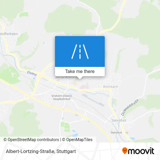 Карта Albert-Lortzing-Straße