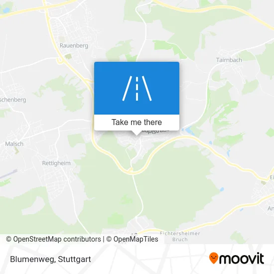 Карта Blumenweg