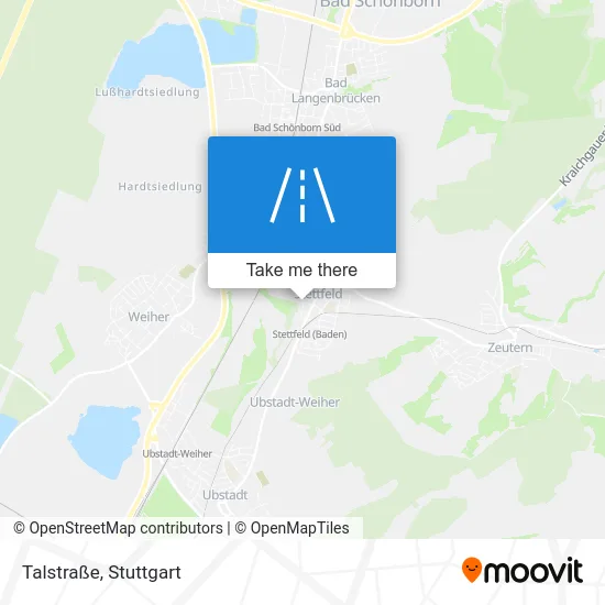 Карта Talstraße