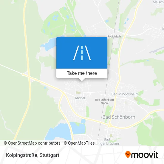 Карта Kolpingstraße