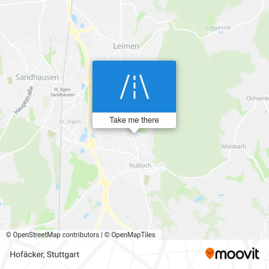 Карта Hofäcker