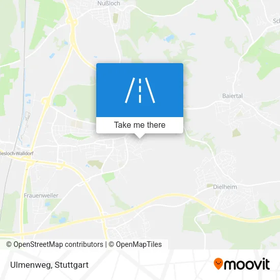 Карта Ulmenweg