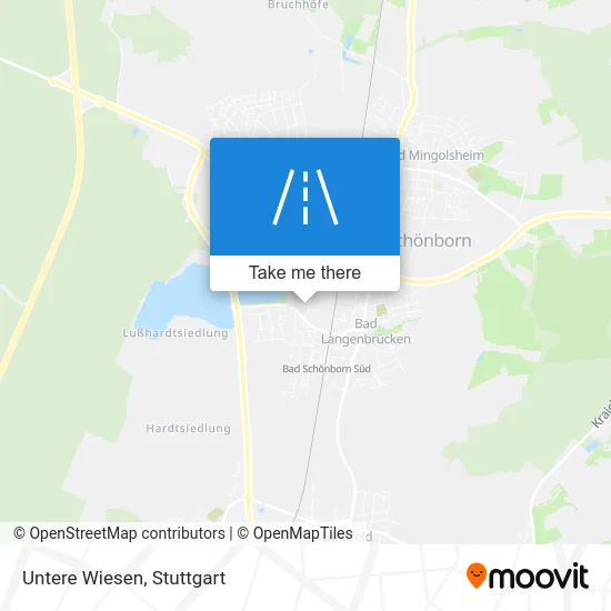 Карта Untere Wiesen