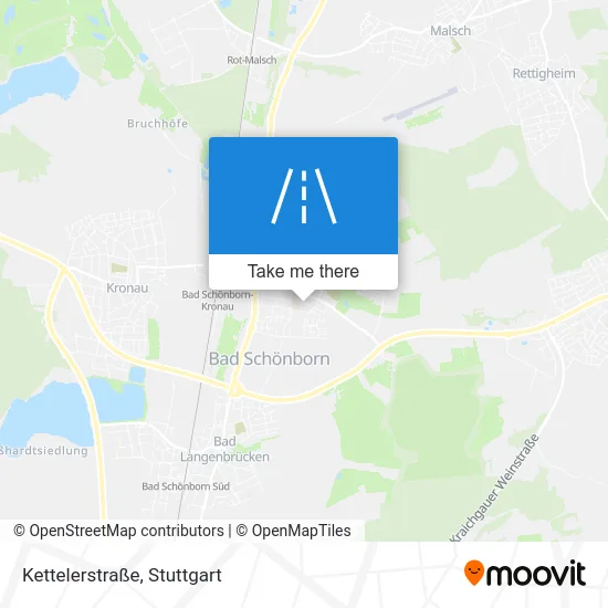 Карта Kettelerstraße