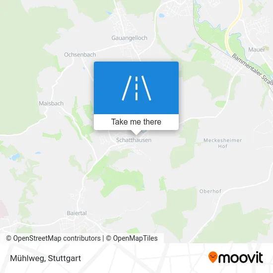 Карта Mühlweg