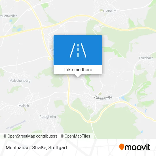 Карта Mühlhäuser Straße