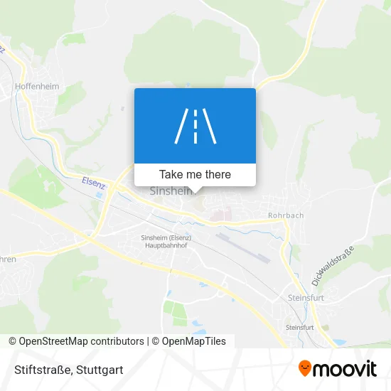 Карта Stiftstraße