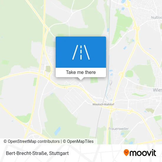 Карта Bert-Brecht-Straße