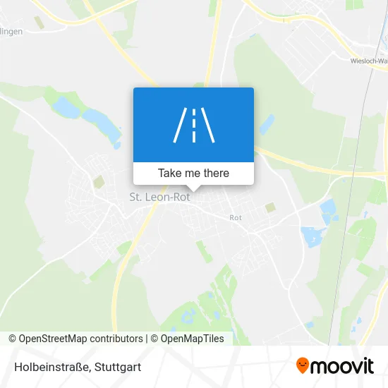 Карта Holbeinstraße