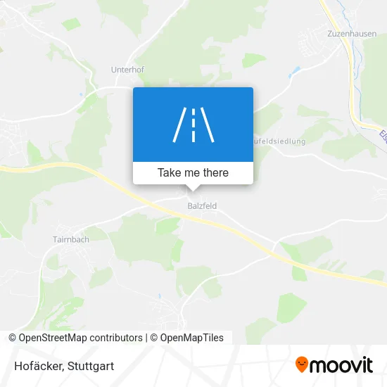 Карта Hofäcker