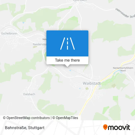 Карта Bahnstraße