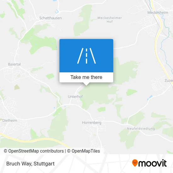Bruchweg map