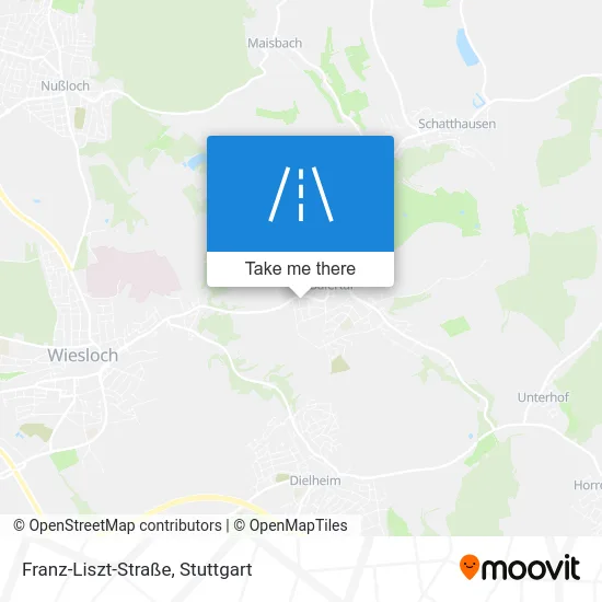 Карта Franz-Liszt-Straße