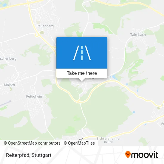 Карта Reiterpfad