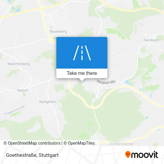 Карта Goethestraße