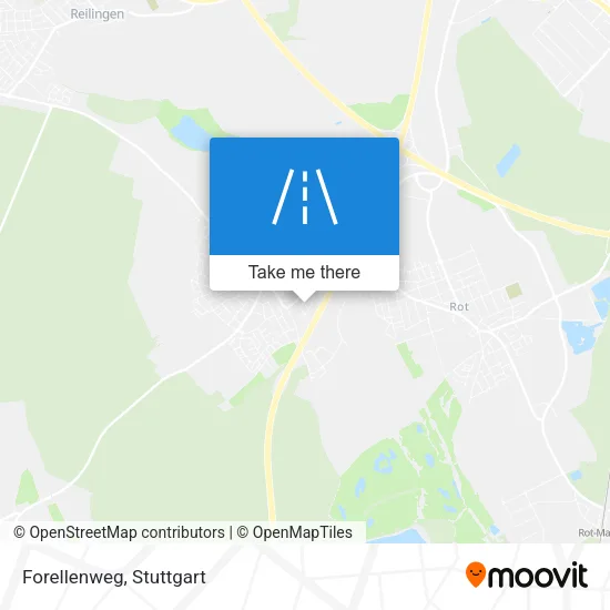 Карта Forellenweg