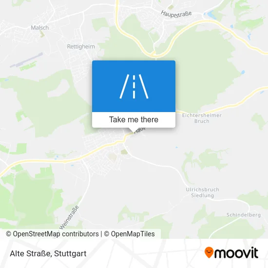 Карта Alte Straße