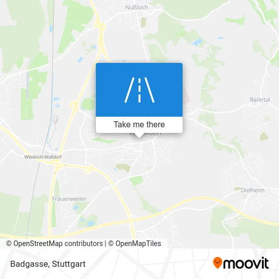 Карта Badgasse