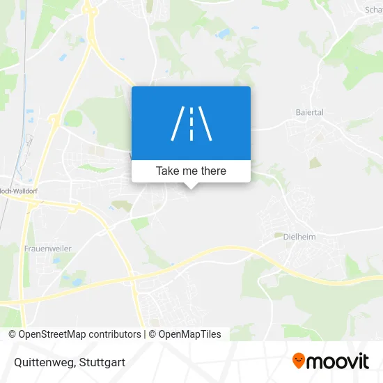 Карта Quittenweg