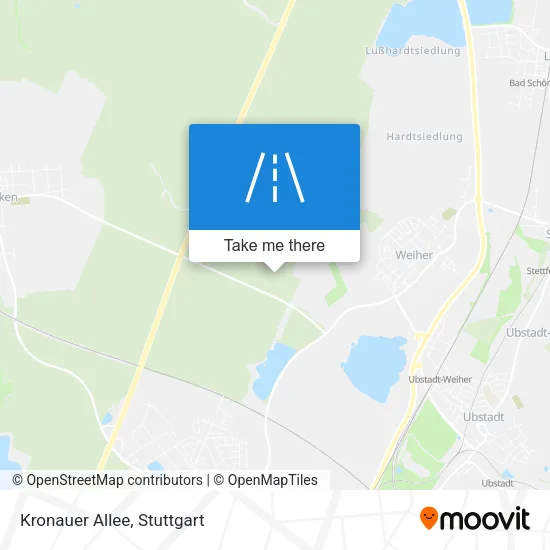 Карта Kronauer Allee