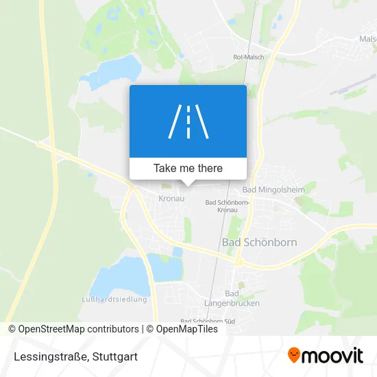 Карта Lessingstraße