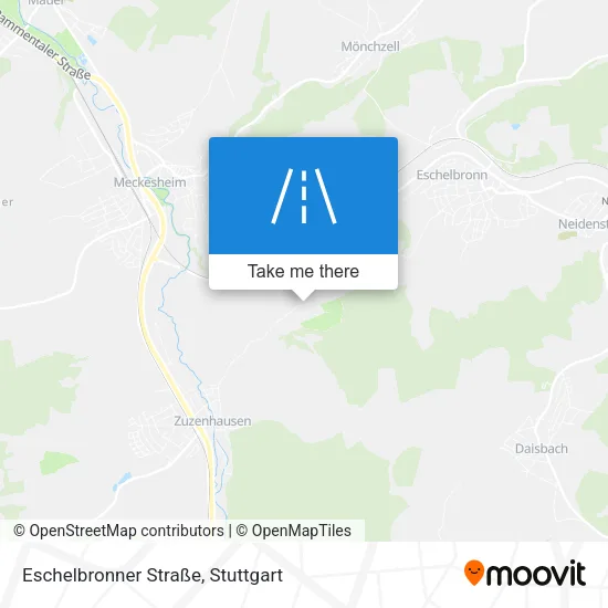 Карта Eschelbronner Straße