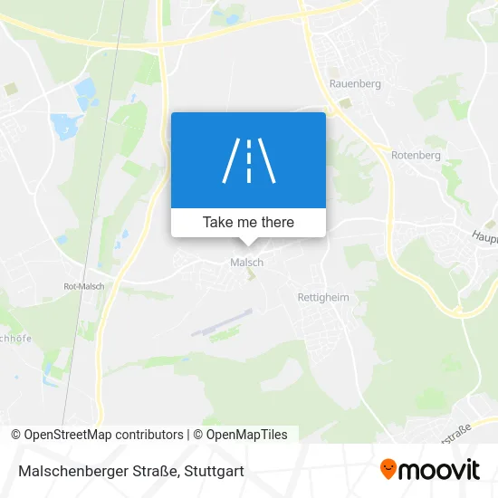 Карта Malschenberger Straße