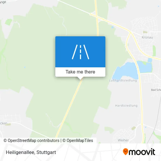 Карта Heiligenallee