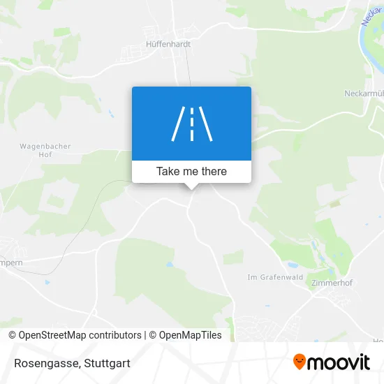 Карта Rosengasse