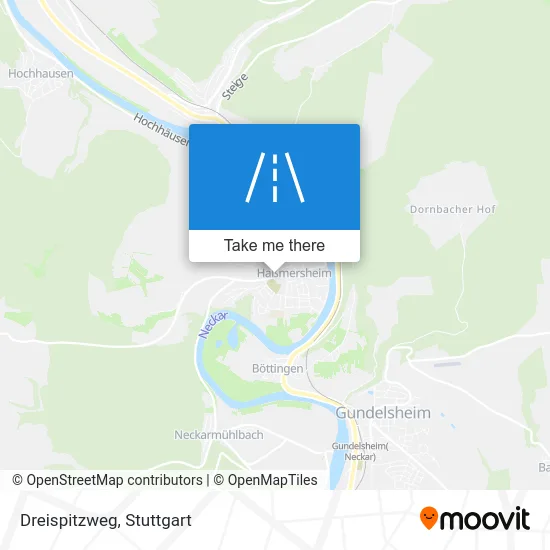 Карта Dreispitzweg