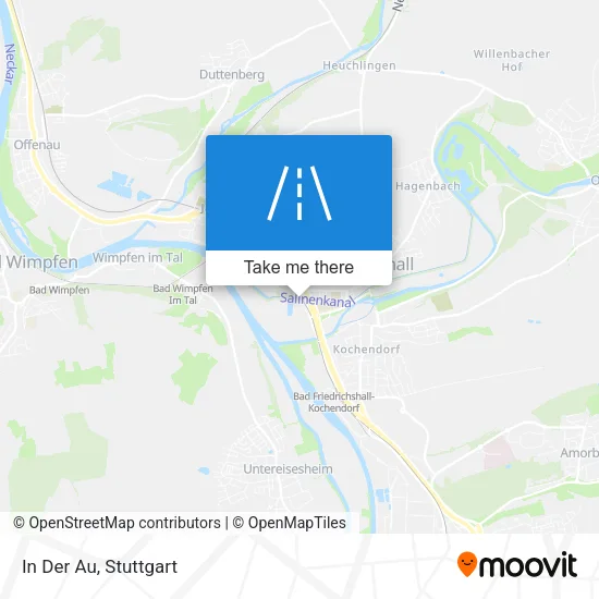 Карта In Der Au