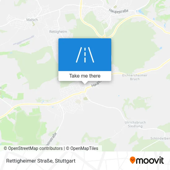 Карта Rettigheimer Straße