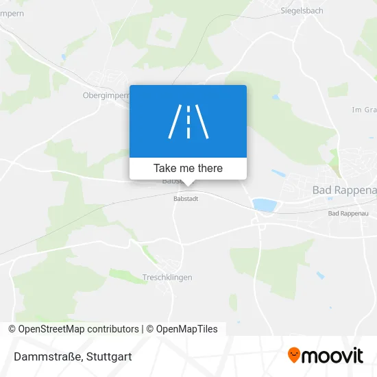 Карта Dammstraße