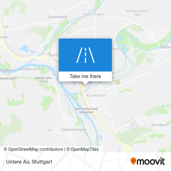 Карта Untere Au