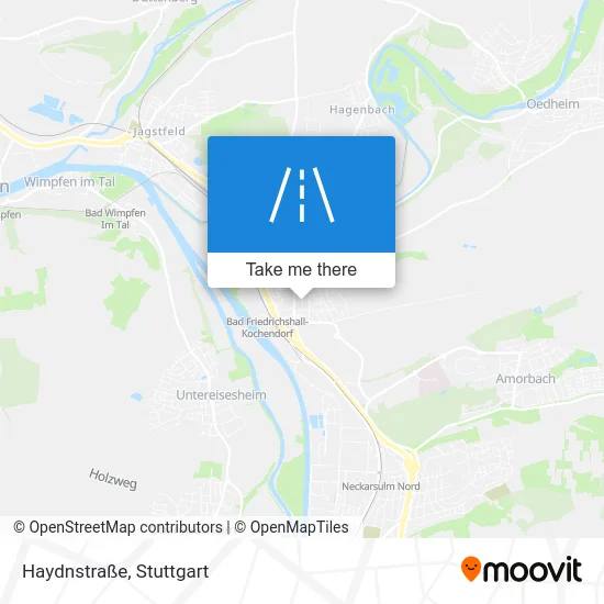 Карта Haydnstraße