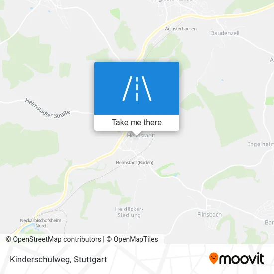 Kinderschulweg map